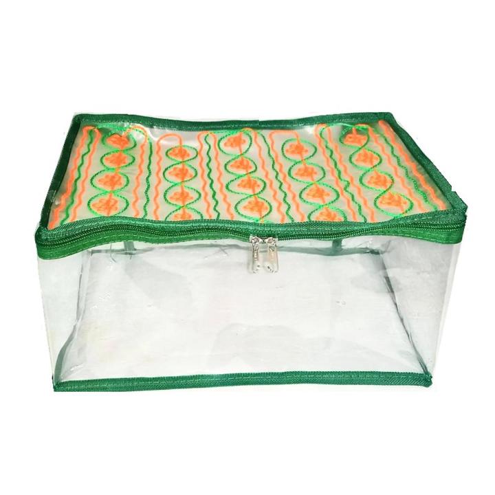 CUSTOMIZE transprant emproidry storage bag (under garment &cosmatic pouch)transprant