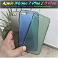 For iPhone 7 Plus / 8 Plus Paper Back Ultra Slim Fit Back Cover with Best Camera Protection Bumper. 