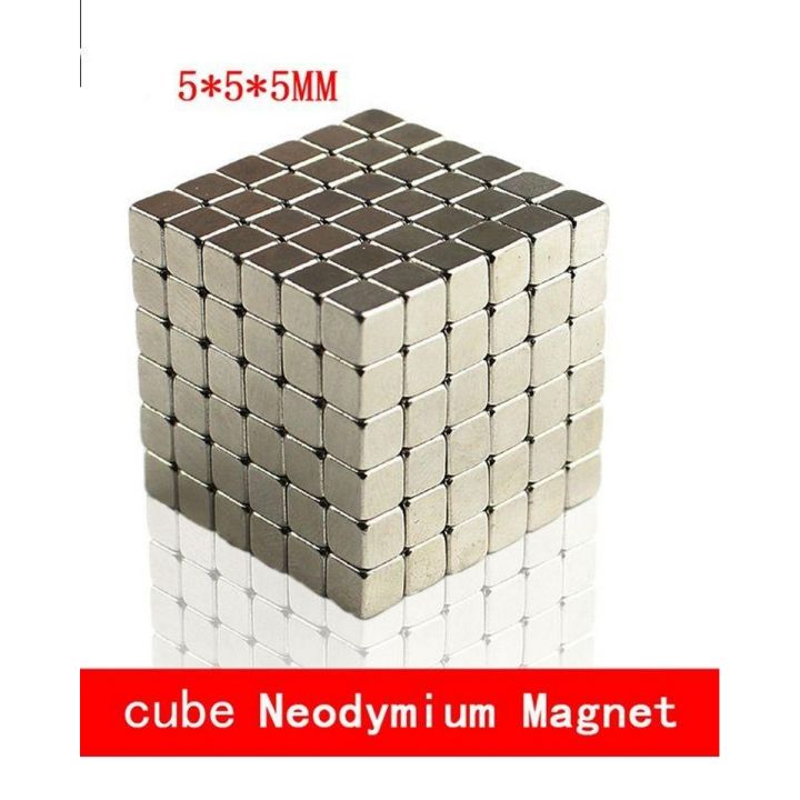 27Pcs Magnets Super Strong Permanent Magnetic Cube 5X5Mm