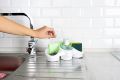 3 In 1 Soap Dispenser And Sponge Holder Kitchen Kit. 