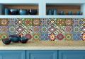 Pack Of 12 - Traditional Talavera Tiles Stickers For Bathroom & Kitchen. 