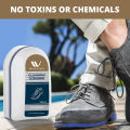 WBM Shoe Cleaning Scrubber - For Sneakers  Instant Shine Sponge with Liquid Polish - 100ML. 
