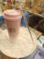 Starbucks Tumbler with Straw and Lid, stainless steel mug gradient colors, Coffee Tumbler. 