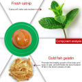 Cat Snacks Catnip Pet Candy Licking Fixed Cat Nutrition Gel Energy Ball Toy For Cats Snack Ball. 