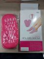 1 pair Silicone Elastic Moisturizing Foot Socks, Spa Massage Moisturizing Gel Socks for Dry Cracked Feet. 