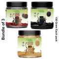 Pack Of 3 Chia Seeds + Gond Katira + Basil Seeds Jar – Natural Superfood Blend for Weight Loss, Digestion, Cooling & Skin Glow. 