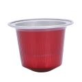 50 Sets Refillable Coffee Capsule Cup Disposable for Nespresso Pod for Nescafe Automatic Coffee Machine Food Package Cafe Supplies. 