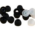 50 Soft White Silicon Ear bud Tips For Bluetooth Handsfree - Woofer Handfree Rubber - Silicone Ear Pads  Rubber Replacement Buds for In Ear Headphones. 