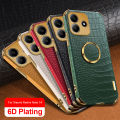 For Xiaomi Redmi Note 14 5G Galvanic Crocodile Plated Phone Case for 6.67 inches xiaomi redmi note 14 MI NOTE 14 5G All Pack Soft Magnetic Protection Cover Drop Resistant. 