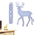 Resin Christmas Ornament Molds Reindeer Silicone Mold Christmas Decoration Silicone Mold DIY Christmas Decorations For Ornament. 