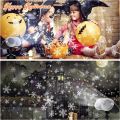 Christmas Projector Lights, Snowflake Projector Lights Christmas LED Lights, Moving Rotating Snowstorm with Remote Control Timer, Indoor/Outdoor Waterproof for Halloween Christmas Party Decoration uk import. 