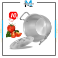 Cook Cuisine Apple shape Cooking pot 1 to 10 Sizes trophy heavy weight fine quality casserole. 