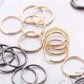 12Pcs/set Nose Ring Piercing Punk golden selvar Color Handmade Tiny Nose Lip Hoop Ring Septum Rings Piercing Stud Body Jewelry. 