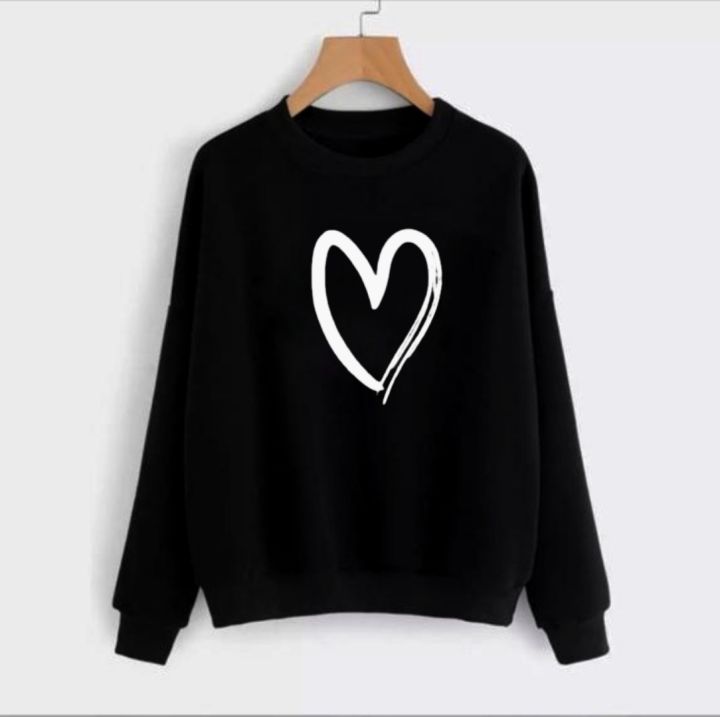 White%20Heart%20Printed%20Sweatshirt%20For%20Women%20-%20Hoodies%20For%20Girls%20-%20Image%203