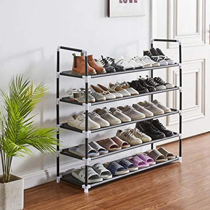 Shoe rack simple multi-layer door shoe cabinet home dormitory multi-function storage artifact special offer small shoe rack dustproof  By HF Gadets
