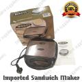 SANDWICH MAKER BRANDED 750W BLACK. 