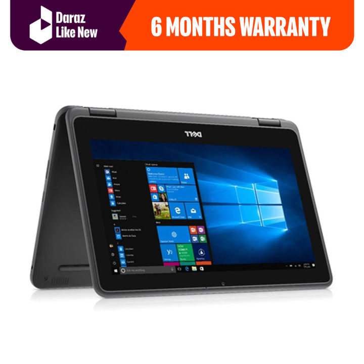 DELL Latitude 3189, Intel Pentium N4200 Quad-Core (1.1 GHz), 4GB DDR3L Ram, 128 GB SSD, Intel HD Graphics 505, 11.6" Touchscreen 1366 x 768 Convertible 2-in-1 Laptop Windows 11 Pro 64-Bit (Registered Windows) - Daraz like new laptops