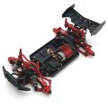 RC Car Upgrade Front & Rear Shell Pillars for SCY 1/18 18101 18102 RC Crawler Car Upgrade Parts Red. 