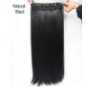 Straight Hair Extension Natural Black 22 inches. 