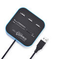 COMBO USB Hub 2.0 + Card Reader 480Mbps USB Combo Card Reader All In One Multi USB Splitter For MS,M2,SD/MMC,TF Portable For PC Laptop (Daraz Like New). 