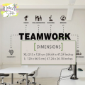 Teamwork Values, Office Team, Team Spirit, Team Building, Motivational, Inspiring, Office, Team Values, Office Decor, Office Walls, Wall Art. 
