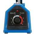 12 inch Impulse Sealer 600 Watt Heat Sealing Machine Vacuum Bag Sealer Poly Tubing Plastic Bag Packing Tools Heat Sealer Shrink Plastic Body FREE Extra Strip. 