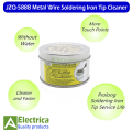 JZQ-588B Metal Wire Brush Soldering Iron Tip Cleaner with Stand Holder Set BGA Repairing Tool by Electrica. 