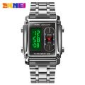 SKMEI Men's Fashion Watch Date Week LED Luminous Alarm Clock Waterproof Men's Watch 1868. 
