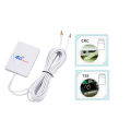 LTE Antenna 3G 4G TS9 CRC9 SMA Connector 4G LTE Router External Antenna For Huawei 3G 4G LTE Router Modem 2M Cable. 