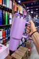 Stanley Style Tumbler With Handle & Straw – Stainless Steel Vacuum Insulated Travel Mug / Double Wall Coffee Thermos for Hot & Cold Drinks / FlowState Water Bottle for Gym,Office,Outdoor Premium Hydration Mug for Travel&DailyUse". 