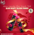Black Beauty Talcum Powder. 