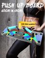 Imported Quality 9 in 1 Push Up Rack Training Board ABS abdominal Muscle Trainer Sports Home Fitness Equipment for body Building Workout Exercise. 