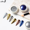 Monja Metallic Chrome Magic Mirror Powder Laser Nail Art Glitter Dust Metal Effect Nail Glitter DIY Nail Art Docoration. 