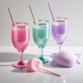 Cotton candy Glitter Bomb Shimmer for Drinks - Pack of 5. 
