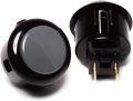Sanwa OBSF-30 Push Button For Arcade Fightstick - Grey. 
