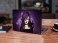 Art Girl Laptop Skin Vinyl Sticker Decal, 12 13 13.3 14 15 15.4 15.6 inch Laptop Skin Sticker Cover Art Decal Protector Fits All Laptops. 