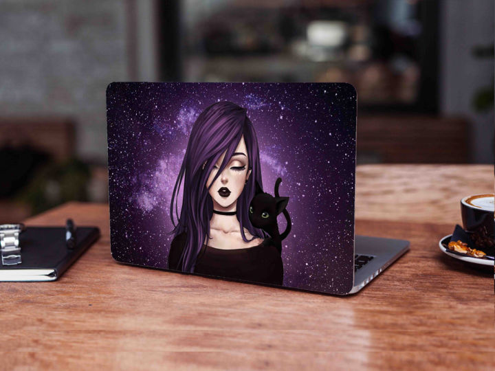 Art%20Girl%20Laptop%20Skin%20Vinyl%20Sticker%20Decal,%2012%2013%2013.3%2014%2015%2015.4%2015.6%20inch%20Laptop%20Skin%20Sticker%20Cover%20Art%20Decal%20Protector%20Fits%20All%20Laptops%20-%20Image%204