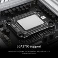 Thermalright LGA1700-BCF Black 12/13/14th CPU Straightening Anti-Bend Bracket, Bendy Platen, Intel 13/14th Gen CPU Fixing Fastener, Intel 12th Gen CPU Stress Bend Correction Fixture(Black). 