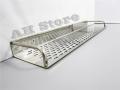 Bathroom Kitchen Shower Wall Mounted Steel Holder Tray Shelf Caddy- Bathroom Stainless Steel Shelf - Bath Dish Tray Basket Bathroom Shelf Stainless Steel- Bathroom Stainless Steel Rack-Bathroom accessories Utility Shelve-Storage Rack Shelf -. 