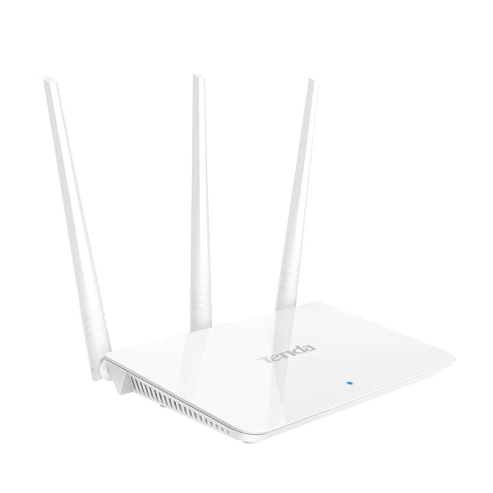 Tenda F3 Wireless WIFI Router WI-FI Repeator Booster Extender WISP Home Network RJ45 4 Ports 300Mbps with Wireless Access Control IP based bandwidth control to assign bandwidth 3 Antenna Stable Wifi
