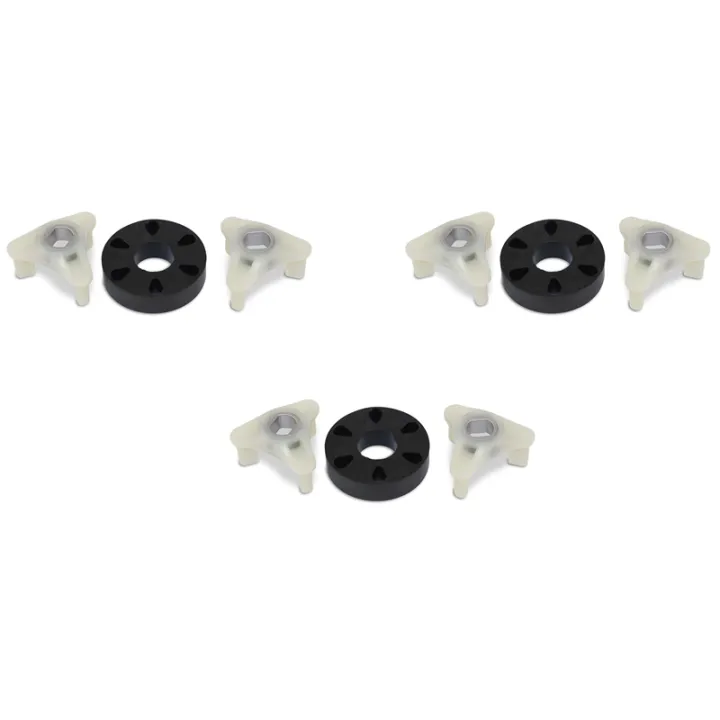 QUANBU 3X 285753A Motor Coupling Replacement Parts-for Whirlpool Washing Machine- Metal Reinforced Core
