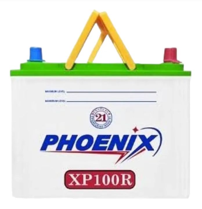 PHOENIX BATTERY XP100R 12 VOLTS 72 AMPERE 11 PLATES THICK POLE CAR UPS SOLAR GENERATOR MUTLI PURPOSE BATTERY