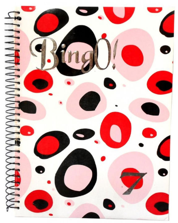 Bingo A4 7-subject Spiral Notebook