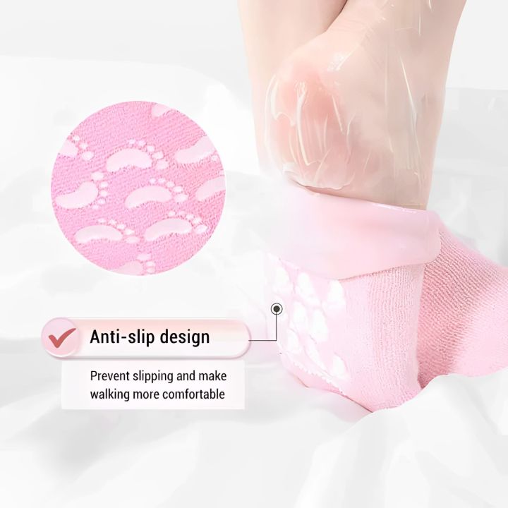 Moisturizing%20Gel%20Socks%20Feet%20Care%20Gel%20Spa%20Socks%20Foot%20Moisturizer%20Silicone%20Socks%20Non%20Slip%20Heel%20Socks%20for%20Dry%20Cracked%20Feet%20Overnight%20Lotion%20Socks%20for%20Women%20Men%20Softening%20Feet%20Rough%20Skin%20-%20Image%208