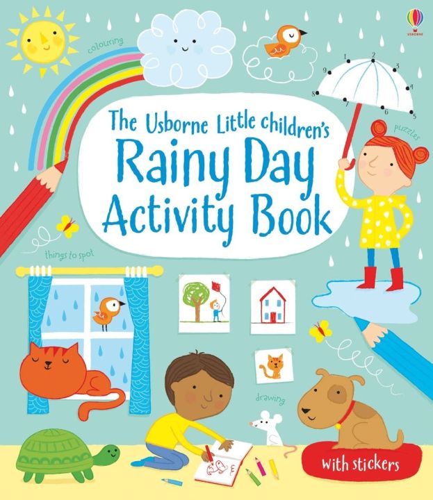 The Usborne Little Children's Rainy Day Activity Book - Paperback