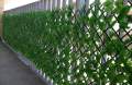 Extension Type Small/large Garden Buildings Fence Artificial Green Leaf Branch Net Wooden Home Restaurants Wall Decoration. 