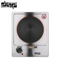 Cooktop Portable Electric Cast-Iron Single Burner, Hot Plate Stainless Steel. 