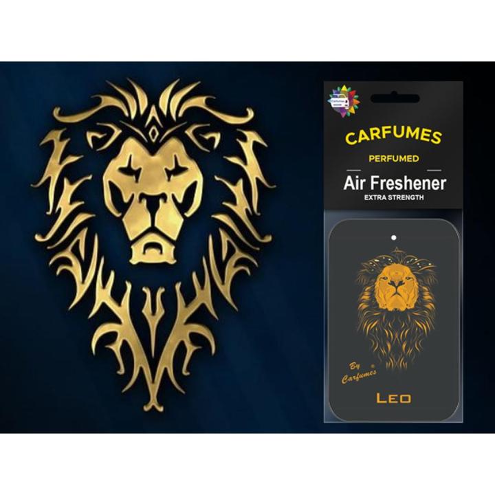 Car Air Freshener - Zodiac Leo Sign