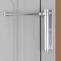 Adjustable Door Closer, Aluminum Alloy Automatic Door Closer, Spring Automatic Door Closing Device, Suitable For Many Types Of Door Hinge Household Automatic Door Spring for Fire Rated Door. 