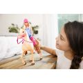 BARBIE: DOLL & HORSE (FXH13). 